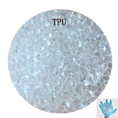 Luvas descartáveis de TPU espessos de filmes plásticos de catering para levar luvas de cozinha TPU Material para luvas